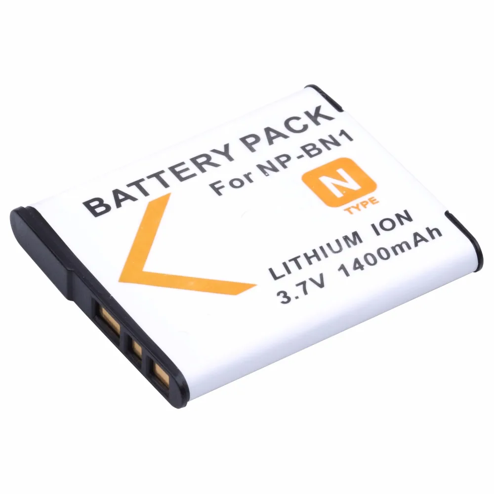 5Pcs PROBTY NP-BN1 NPBN1 NP BN1 Battery for SONY CyberShot DSC TX9 T99 WX5 TX7 W390 W380 W350 W360 QX100 W370 W730 Camera