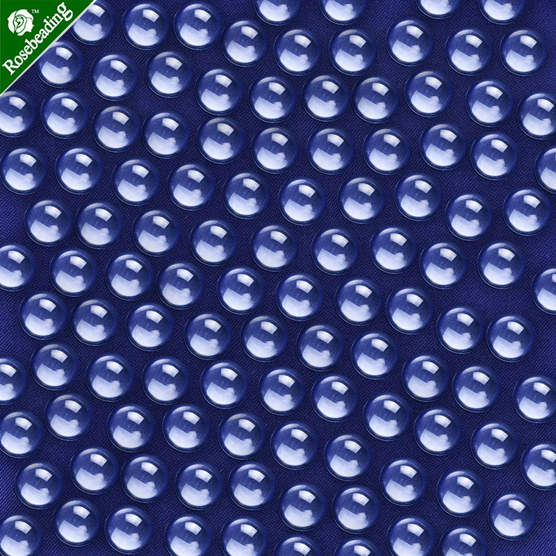 12mm Clear Hemispherical Glass Dome Cabochon Glass Tile Semispherical Glass Dome Cabochon Crystal Magnifying Cameo Base Cover