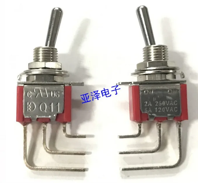 [VK] SPDT Q11 shake  switch 2 gear switch 2 position toggle switch vertical button switch