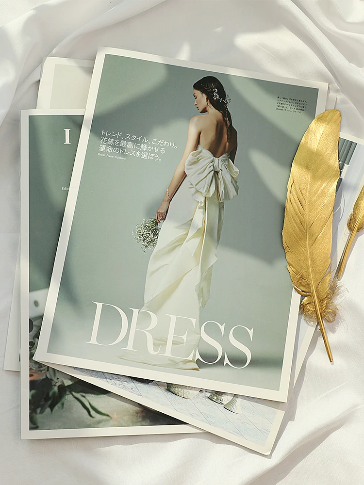 Arrière-plan de photographie, accessoires de photographie, Magazine anglais INS 28x21cm, décor de Studio Photo, bricolage, accessoires d'ornements