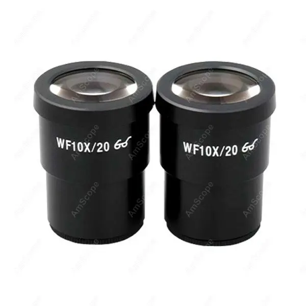 Eyepieces-AmScope Supplies Two 10X Super Widefield Microscope Eyepieces (Dia 30mm)