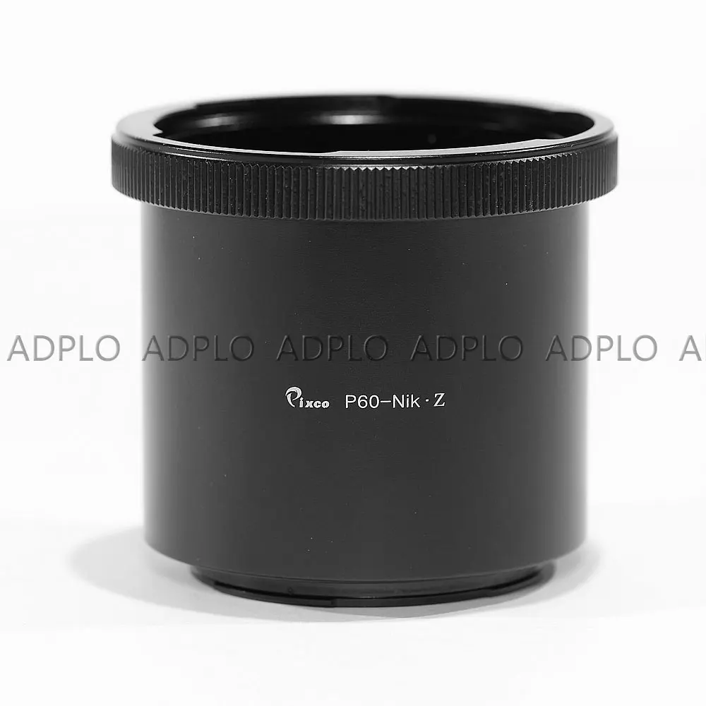 ADPLO suit for P60-Nik Z Lens Mount Adapter Ring for Pentacon 6 / Kiev 60 Lens to Nikon Z Mount Camera Nikon Z6 Nikon Z7