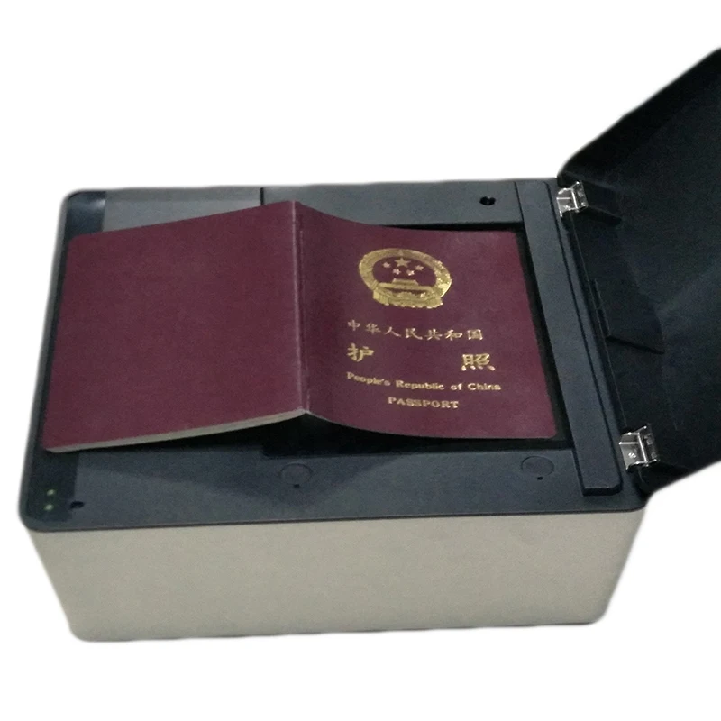 Plustek 24 Bit Full Page MRZ Passport Scanner id card Reader Machine Kiosk with Free SDK X50