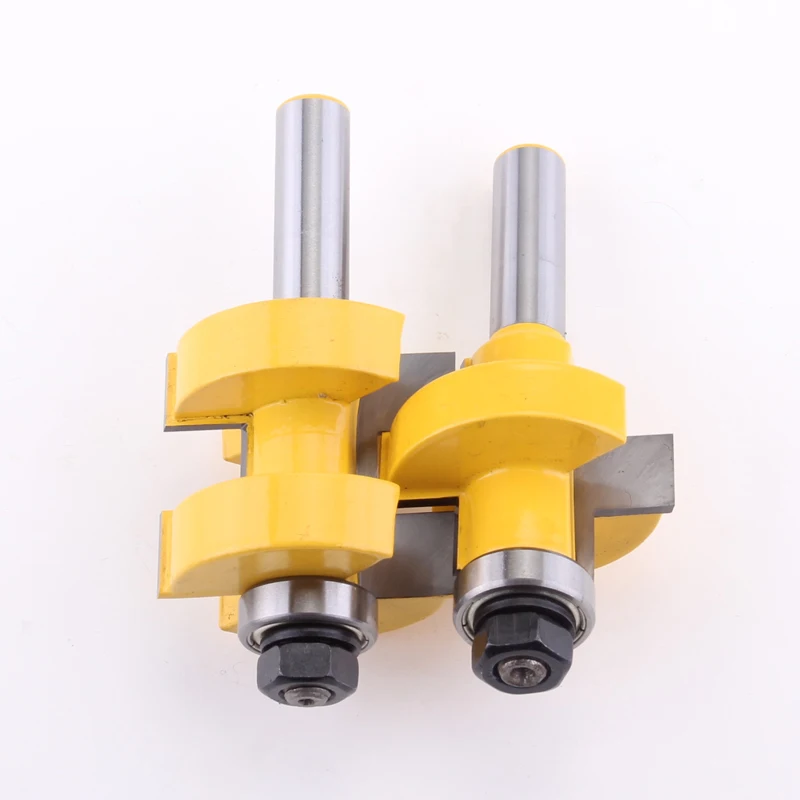 Imagem -04 - Chwjw-conjunto de Brocas para Montagem de Router Peças Haste Grande Língua e Ranhura Ferramenta de Corte de Madeira 42 mm