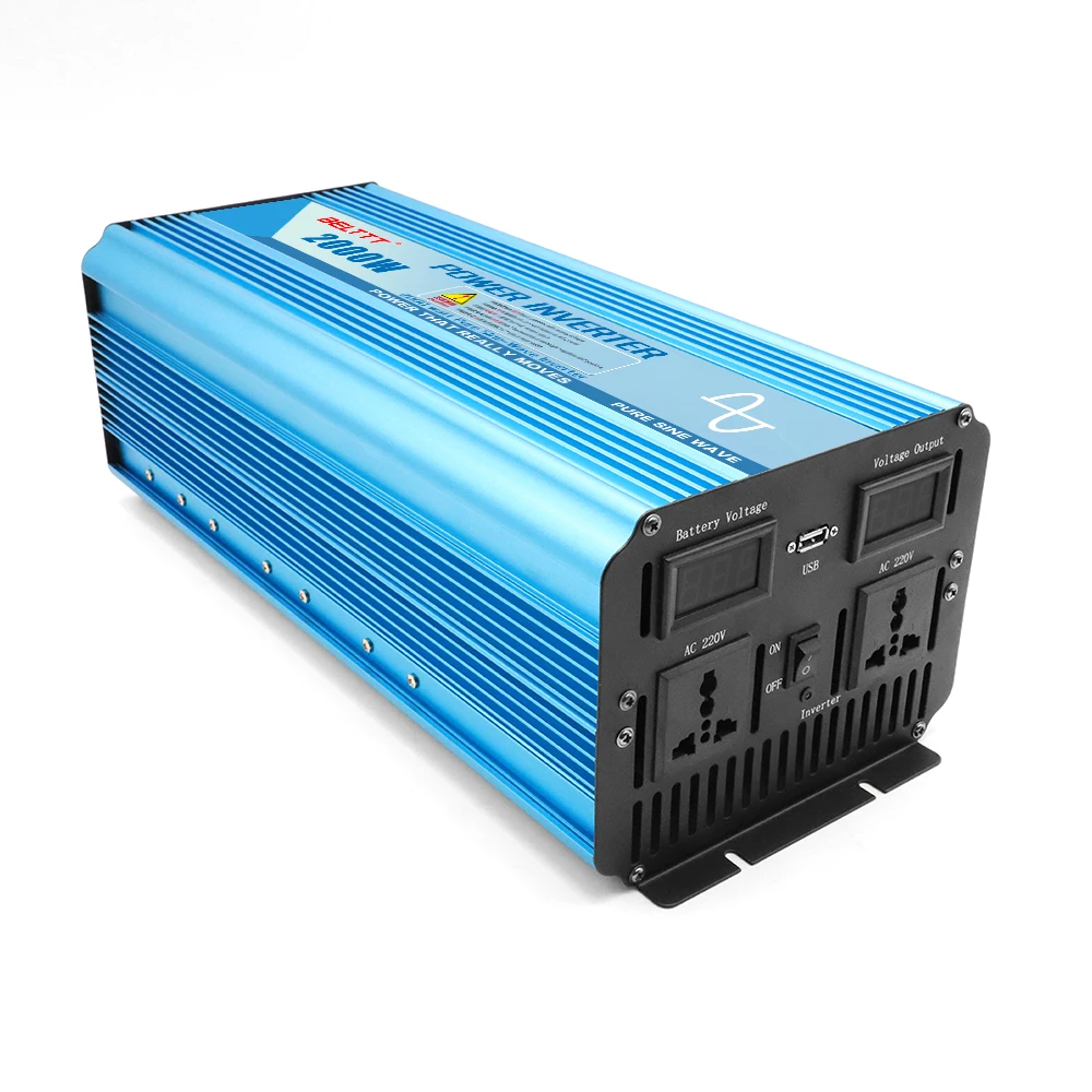 free shipping inverter welding machine/inverter generator/frequency inverter 2000w 12V 220V