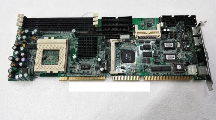 SBC81613 REV.A1 100% OK IPC Board Full-size CPU Card ISA PCI Industrial Embedded Mainboard PICMG 1.0 With CPU RAM 2*LAN