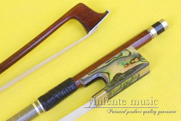 

1 pcs Violin Bow 4/4 Seashell reta de alta qualidade # r9