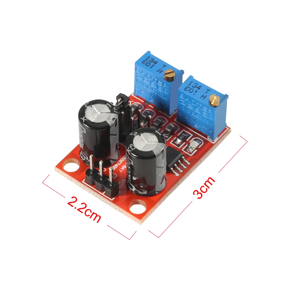 NE555 Pulse Generator Frequency Duty Cycle Adjustable Module Square Rectangular Wave Stepping Motor Driver