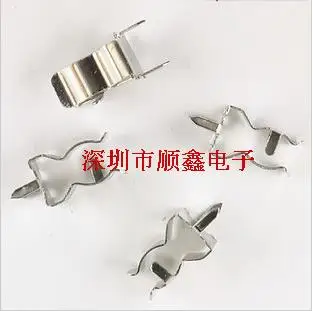 PCB panel mounting clip 5 * 20MM 0.35 thick fuse holder fuse clips tin plated brass clip