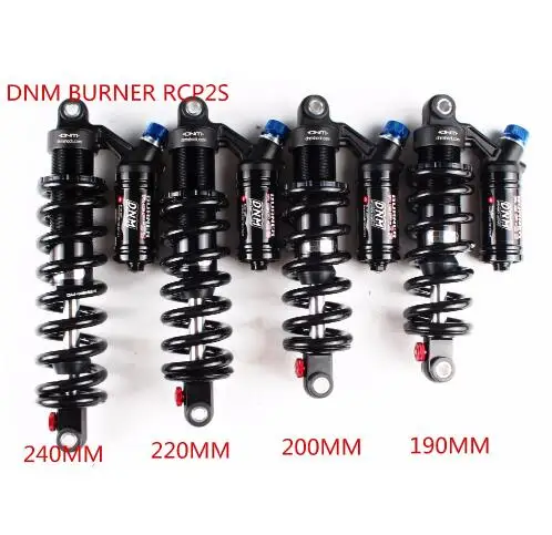 Dnm Burner Rcp2S Mountain Bike bicycle mtb Downhill DH Rear Shock 190mm 200m 220mm 240mm 265mm 550 Lbs New Model Type