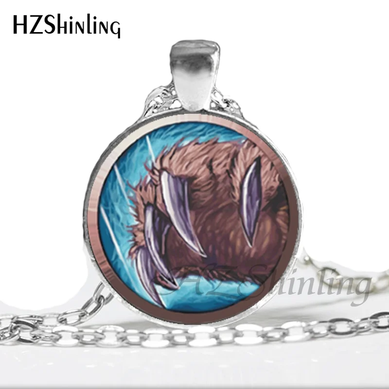 NS-00309 New Fashion Wow Pendant World of Warcraft Necklace Glass Dome Pendant Necklace Gifts for Friend HZ1