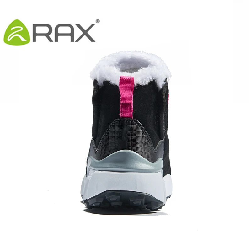 RAX Women\'s Hiking Boots Winter Snow Boots Women Outdoor Hiking Shoes Trekking Warm Anti-slip Shoes  Women Climbing Boots