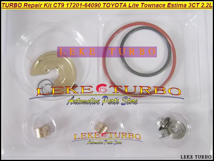 TURBO Repair Kits rebuild kit of CT9 17201-64090 1720164090 For TOYOTA Lite Townace Town ace Estima Emina Lucida 3CTE 3C-T 2.2L