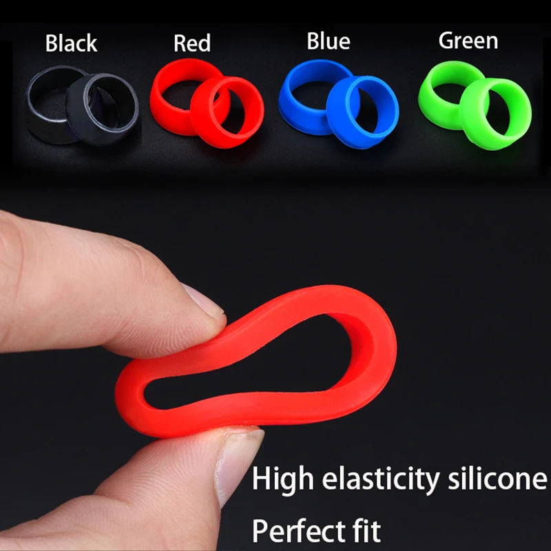 Risk MTB Bike Seat Post Waterproof Rubber Ring Silicone Dust Cover for Φ25-35mm Mountain Road Bicycle Seatpost Tube Protector