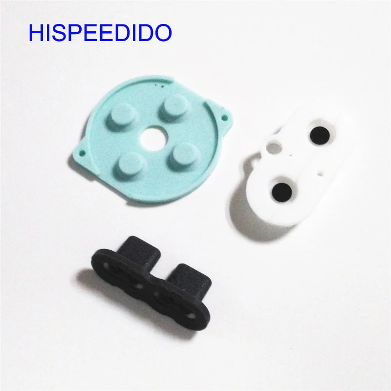 HISPEEDIDO 50 компл./лот Высокое качество для Gameboy Pocket GBP ремонт кремниевый проводящий кнопки резиновые прокладки