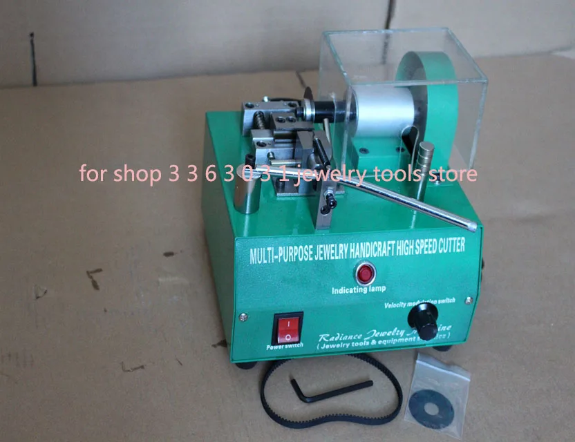 

High Speed Tube Cutting Machine for Jewelry Jade