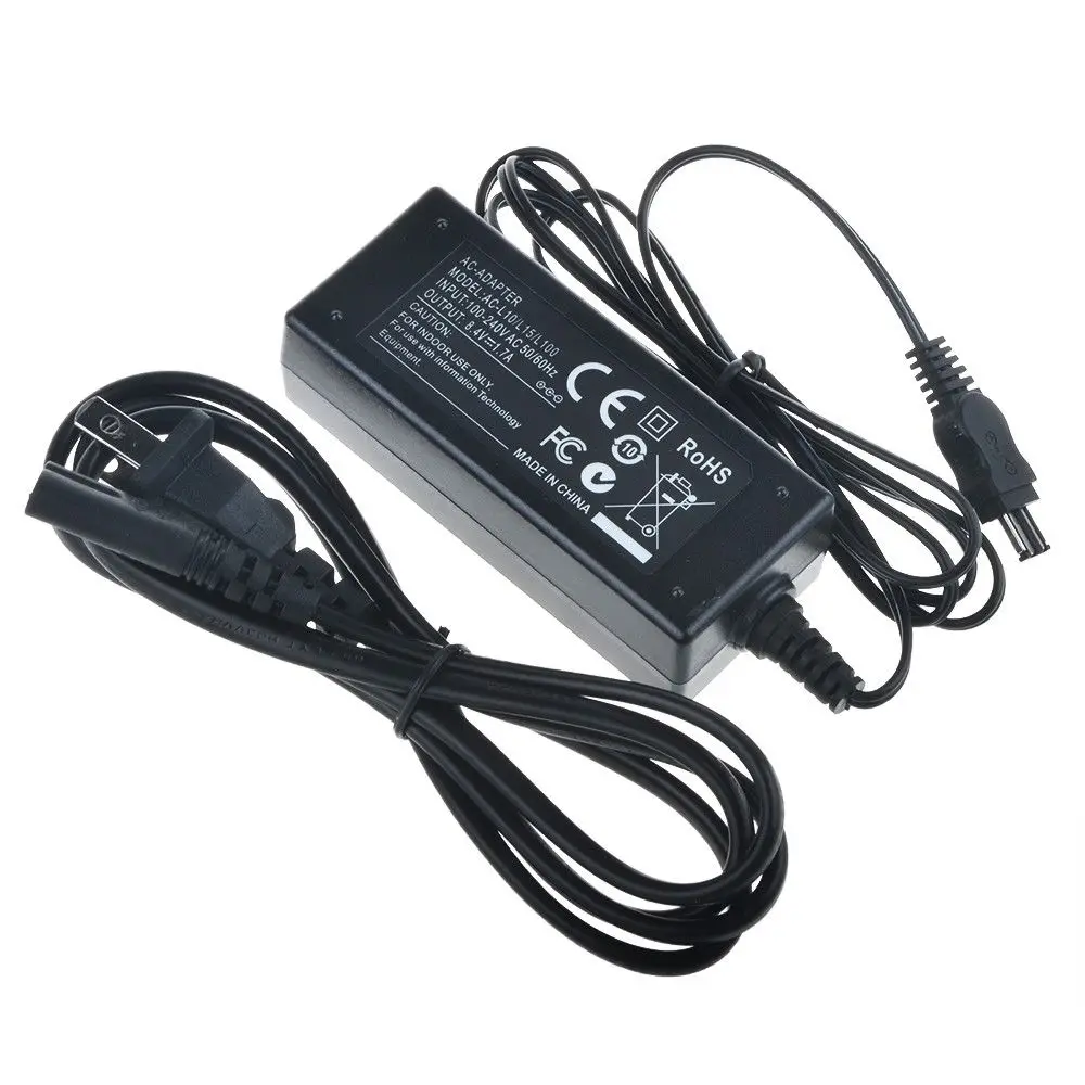 8.4V 1.7A Adapter Power Supply for Sony AC-L100 AC-L10 AC-L10A AC-L10B