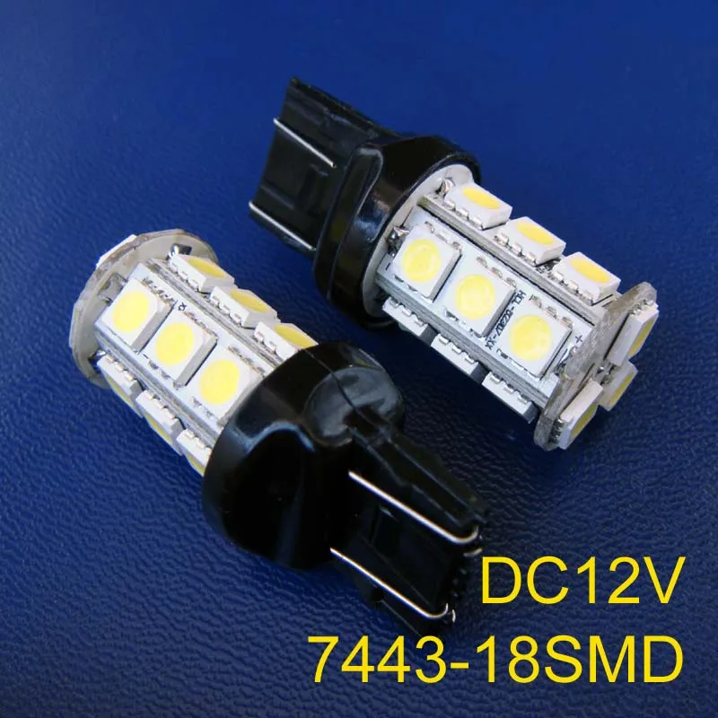 

High quality 12V 3W T20 7443 W21/5W Led Car Brake Lights,Rear Fog Lamp Stoplight Parking Light Tail Bulb free shipping 50pcs/lot