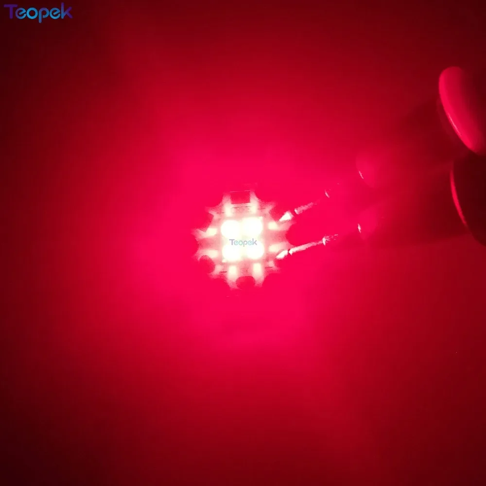 5PCS 10W 4D EPILEDS 3535 660nm Deep Red 2V/4V/8V High Power LED Emitter Plant Grow LED with 20MM Coper PCB