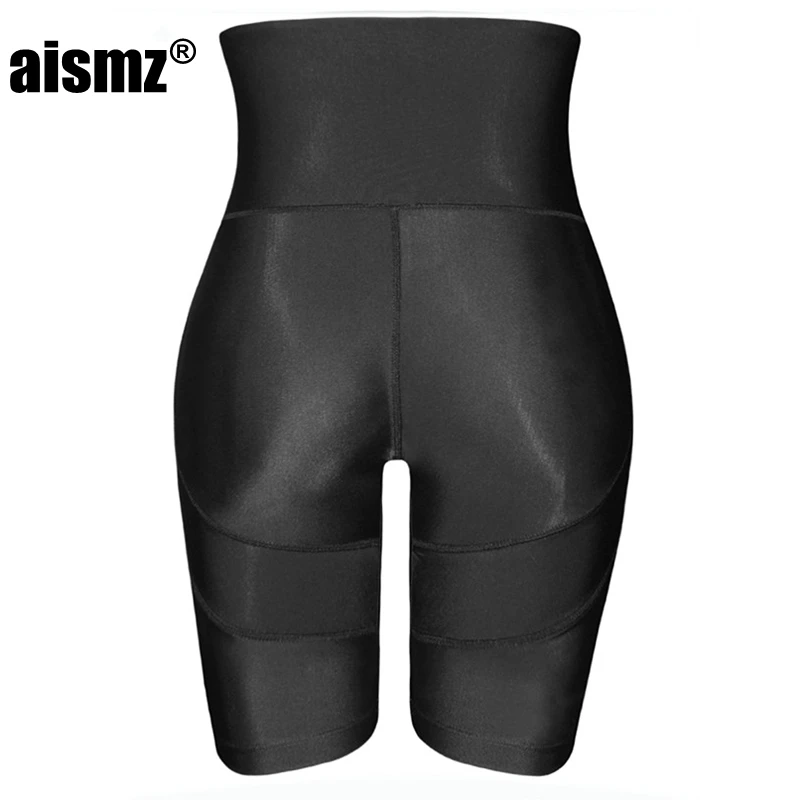 Aismz Men Body Shaper Butt lifter Black Waist Trainer Underwear Panties Man Corset Slimming Control Pants hip Lifting Shaperwear