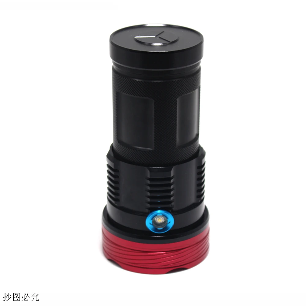 8000 lumens Powerful LED flashlamp 10*T6 Camping Flashlight Hunting Torch Lamp Light +4*18650 battery + Charger