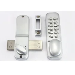 LACHCO Mechanical Code Lock Machinery Keypad Password Door Lock Latch Zinc Alloy Glass Door L18005