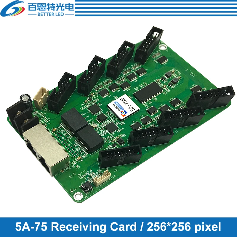 

5A-75 Full Color LED Display Receiving Card Support Gigabit NIC, Sending card