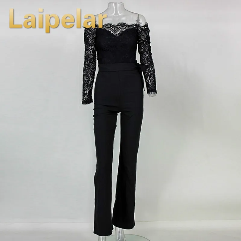 Laipelar Women Clubwear Playsuit Casual Long Sleeve Party Jumpsuit Romper Trousers Pants Fomal Party Clothes NEW Dropshipping