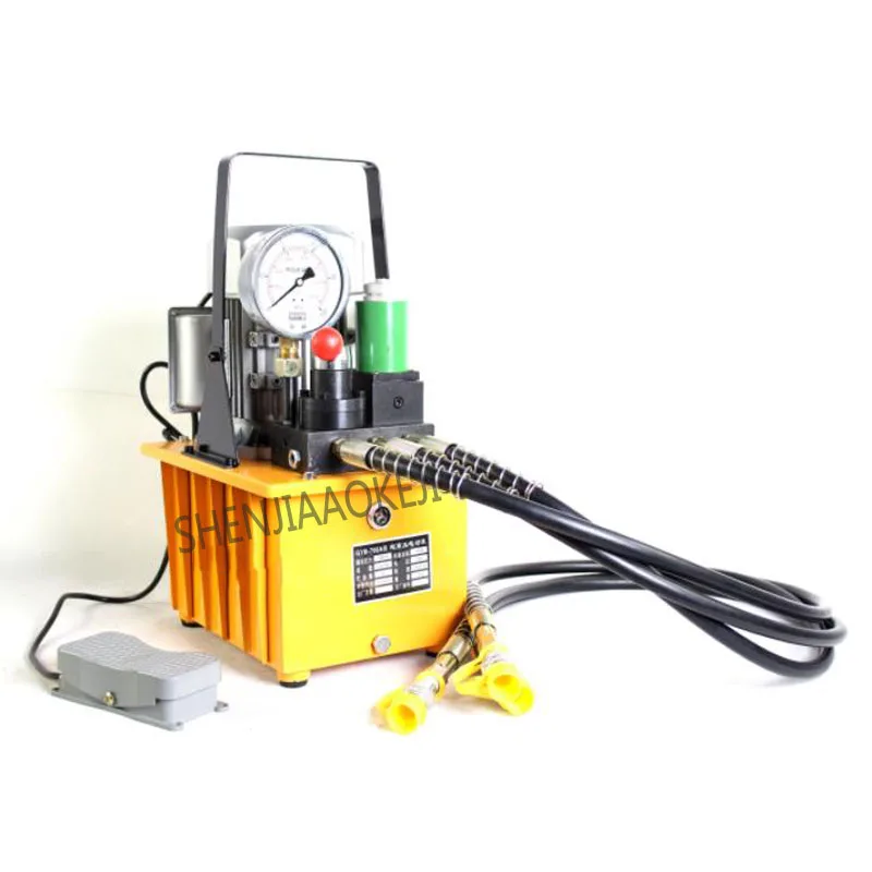 GYB-700AIII Elektryczna pompa hydrauliczna Zawór elektromagnetyczny z trzema obwodami oleju Wysokociśnieniowa pompa oleju hydraulicznego 0.75KW 220V/380V 1PC
