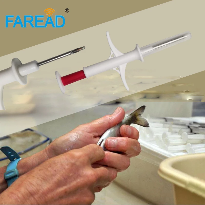 X20pcs 1.4x8 مللي متر الطبيب البيطري رقاقة حقنة + x1pc 134.2 كيلو هرتز FDX-B الحيوانات الأليفة معرف الماسح الضوئي المحمولة USB تتفاعل الأذن العلامة قارئ تتفاعل الحيوان