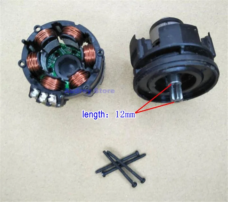 1PC Used 34000rpm DC12V 18V 350W Power Brushless Motor High Magnetism Electric Tool Motor