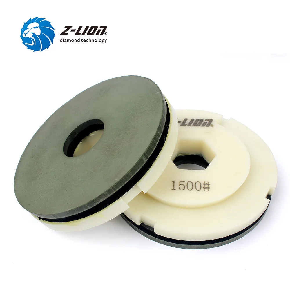 Z-LION Diamond Edge Polishing Pad Snail Lock Polishing Wheel Diamond Sanding Pad Stone Marble Granite Grinding Tool