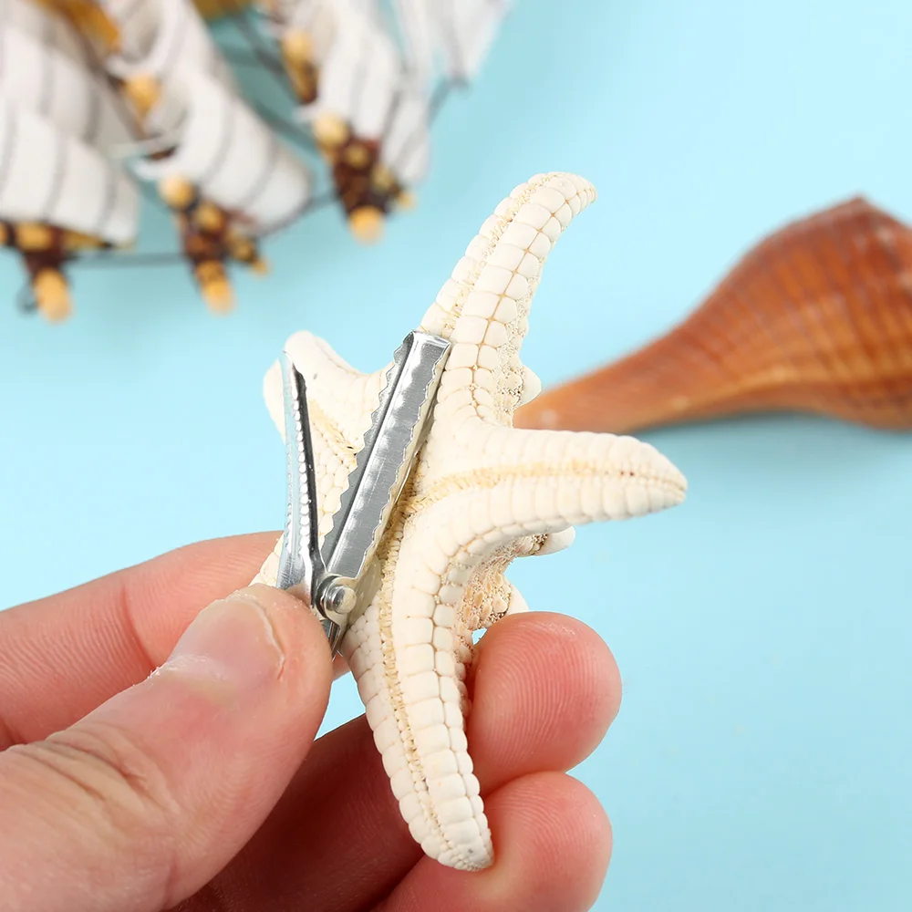 1/2 pcs Womens Girls Starfish Hairclip Elegant BEAUTY Starfish Sea Star Hair Clip Hot Hair Accessories for Grils