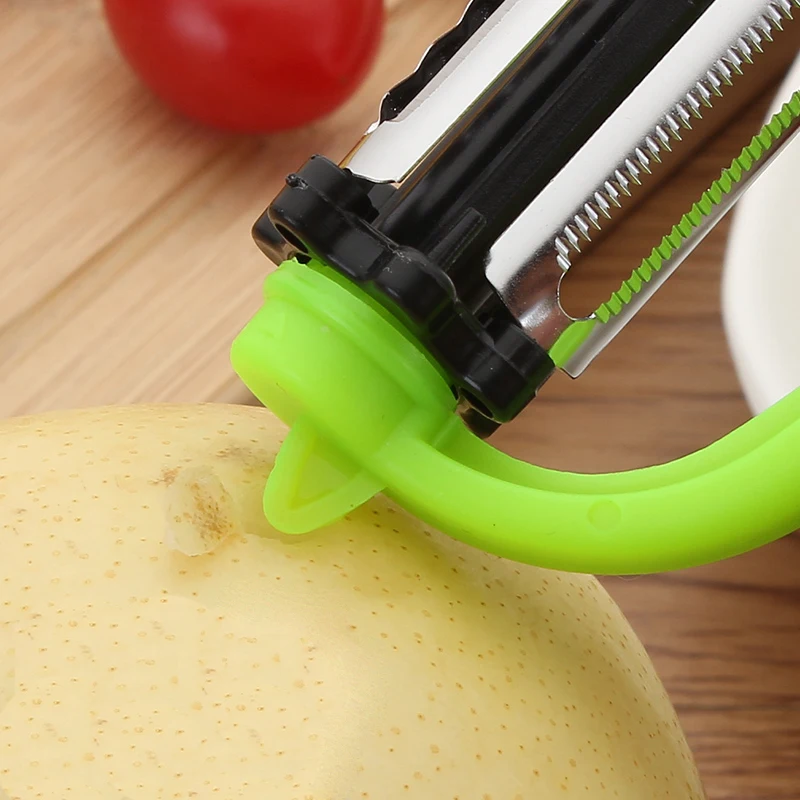 WALFOS Kitchen Gadgets Swiss Military Grater Peeler Slicer 3 in 1 Apple Potato Fruit Vegetable Tools Kitchen Accessories