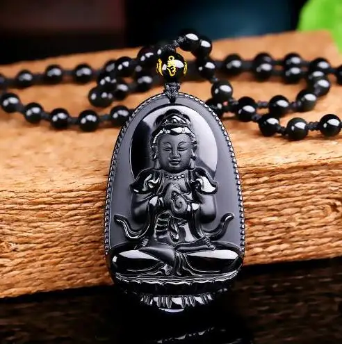 Natural Black Obsid…