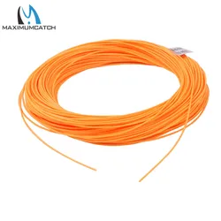 Maximumcatch Running Fly Line 0.7mm 0.9mm Orange and Yellow Fly Fishing Shooting Line