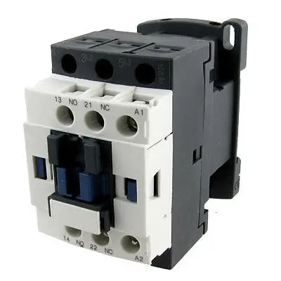 

LC1D09 690V Ui 6KV Uimp NO NC 3 Poles AC Contactor 220V 50/60Hz 25A