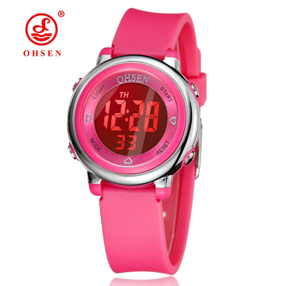 Kids Watches Children Digital LED Fashion Sport Waterproof Watch Cute Boys Girls Wrist watch Gift Watch For Students Alarm Clock