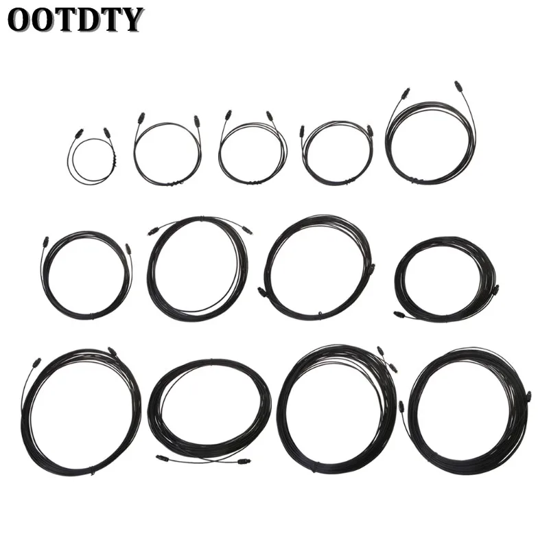 Digital Optical Audio Cable Gold Plated Cable Adapter 0.5m-30m SPDIF MD DVD for Toslink Male to Male Cable for DVD CD Mini Disc