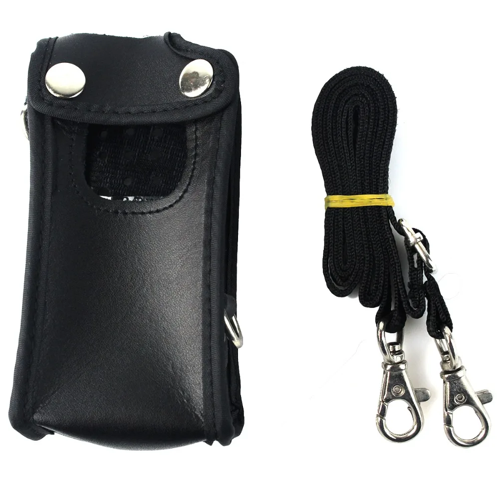 Walkie Talkie Holster Leather Carrying Holder Case For TYT MD380 MD-380 MD 380 Retevis RT3 RT3S DMR Digital Radio Accessories