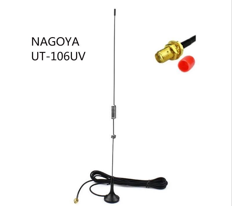 baofeng antenna NAGOYA UT-106UV Magnet Mounted auto car dual band antenna for Yaesu HAM Radio station UV-5R UV-82 Walkie Talkie