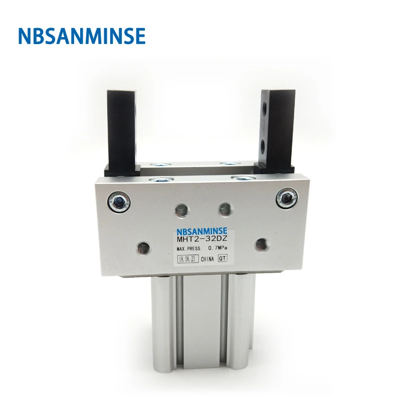 Pneumatic Toggle Type Air Gripper Cylinder MHT2 SMC Type Compress Air Pneumatic Parts 0.1 to 0.6 MPa High Quality NBSANMINSE