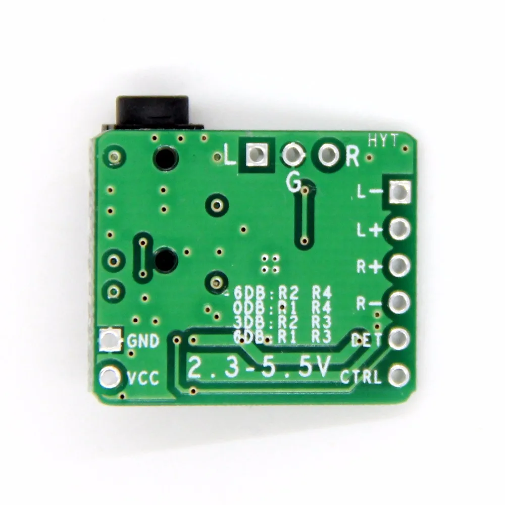 TPA6132 Difference Balanced Single Port Output Amplifier Board I  Headphone Amp HIFI 2.3 ~ 5.5V