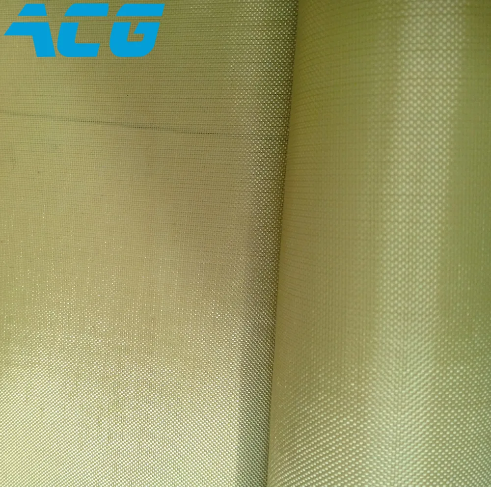 200D Kevlar Fabric 60GSM Aramid Fabric Plain Weave  for Airplane/Boat Model Reinforcement