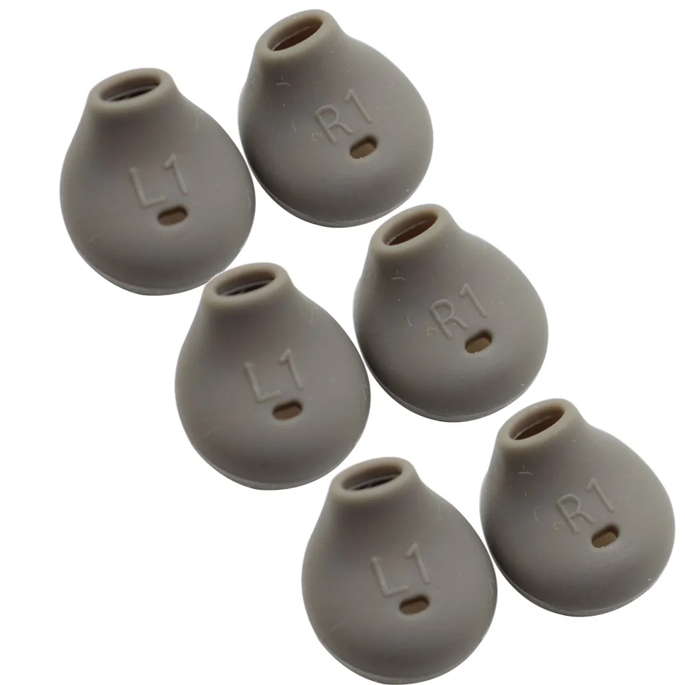 Almohadillas de repuesto de silicona ArmyGreen para auriculares Galaxy S6 S6Edge G9200 G9250 G9208 Note5 Level U