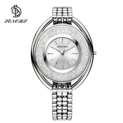 SENORS Jewelry watch waterproof fashion simple ladies quartz watch women's watches saat women wrist watches clock hour