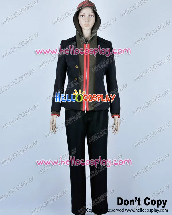 Danganronpa Dangan Ronpa Cosplay Makoto Naegi Costume Uniform H008