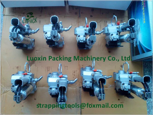 LX-PACK Lowest price pneumatic plastic PET PP Strap packing machine trapping tool large tension 6000N high quality Spare parts