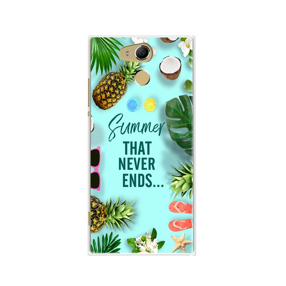 Flower Cover For Sony Xperia XA2 XA 2 Ultra Case Soft TPU Back Covers For Sony Xperia XA2 Bumper Cases For Sony XA2 Ultra Hoesje