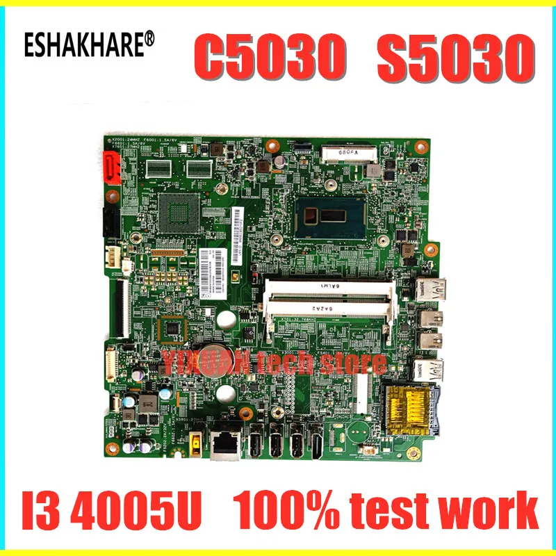 Imagem -01 - Eshakhare I34005u C5030 5b20g94031 para Lenovo C5030 C5030 Motherboard Mainboard mb 131381 348.01208.0011 100 Trabalho de Teste eshakhare i34005u c5030 5b20g94031 para lenovo c5030 c5030 motherboard mainboard mb 131381 348012080011 100 trabalho de teste 01